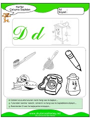 D Sesi Çalışma Sayfaları